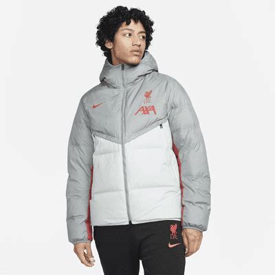 nike fc jacke weiss|Liverpool FC Strike Men's Nike Storm.